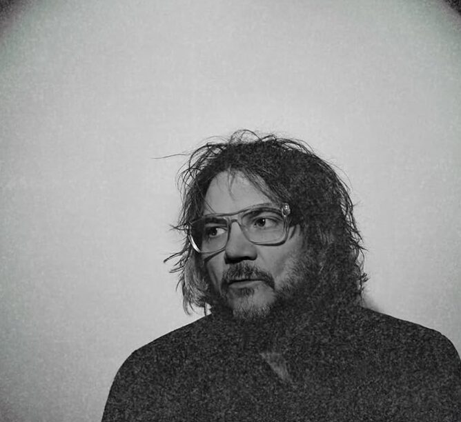 The cover of Jeff Tweedy's new album, 'Twilight Override.'