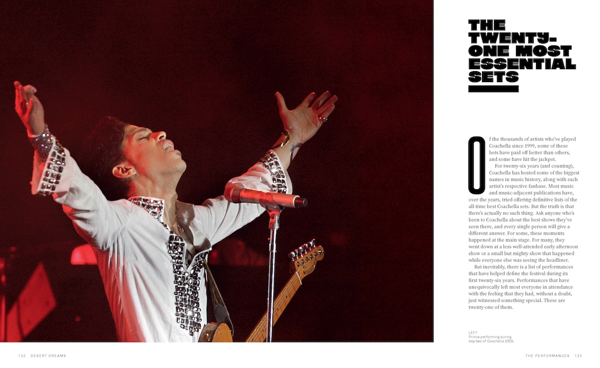 An excerpt from Desert Dreams: The Music, Style, and Allure of Coachella. (Courtesy of Quarto Publishing Group USA, Inc)