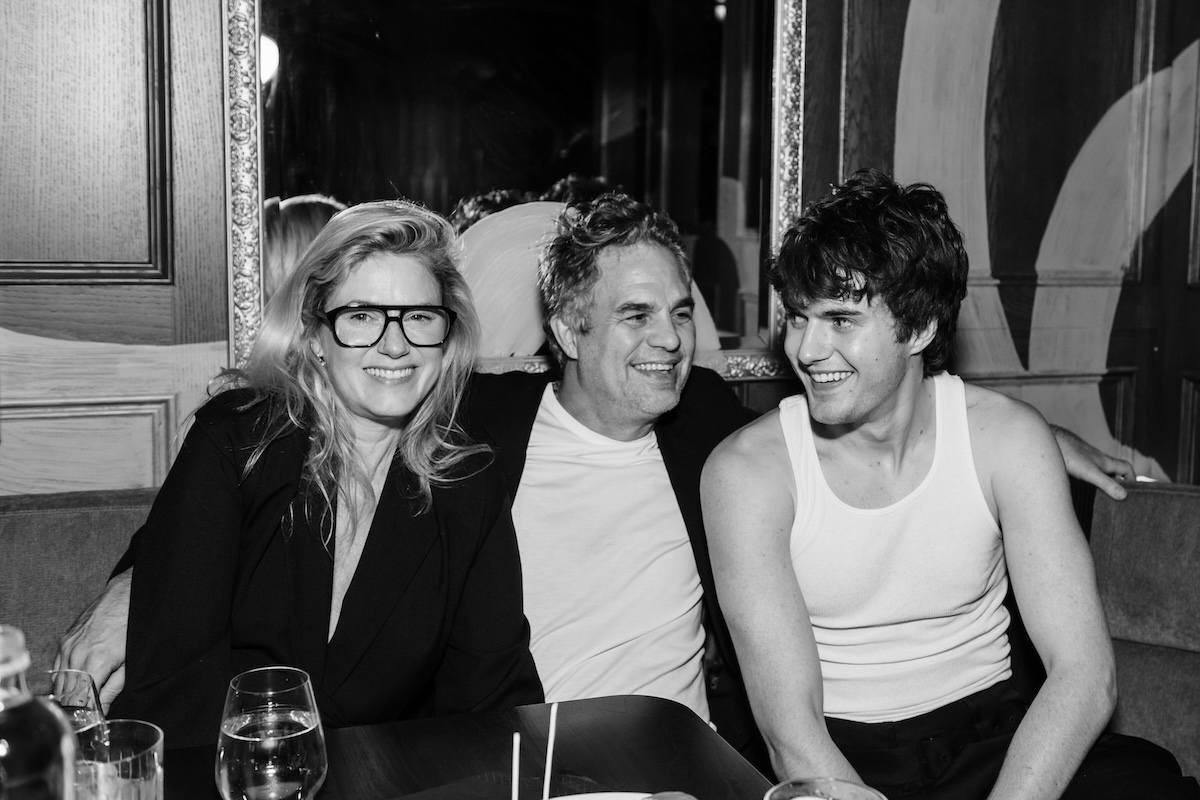 Sunrise Coigney, Mark Ruffalo, and Keen Ruffalo attends the TIFF New Years Rev After Party at Vinny Toronto - Restaurant & Vinyl Bar on September 12, 2025, in Toronto, Ontario. (Credit: Harold Feng/Getty Images for LiveNationStudios)
