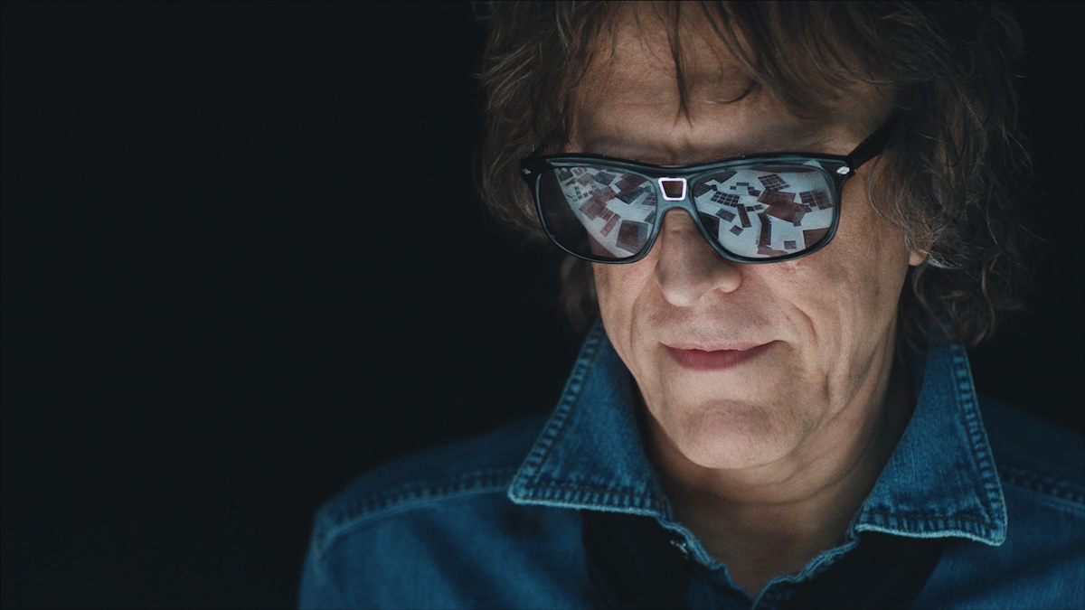 Mick Rock in a still taken from SHOT! The Psycho-Spiritual Mantra Of Rock, directed by Barnaby Clay