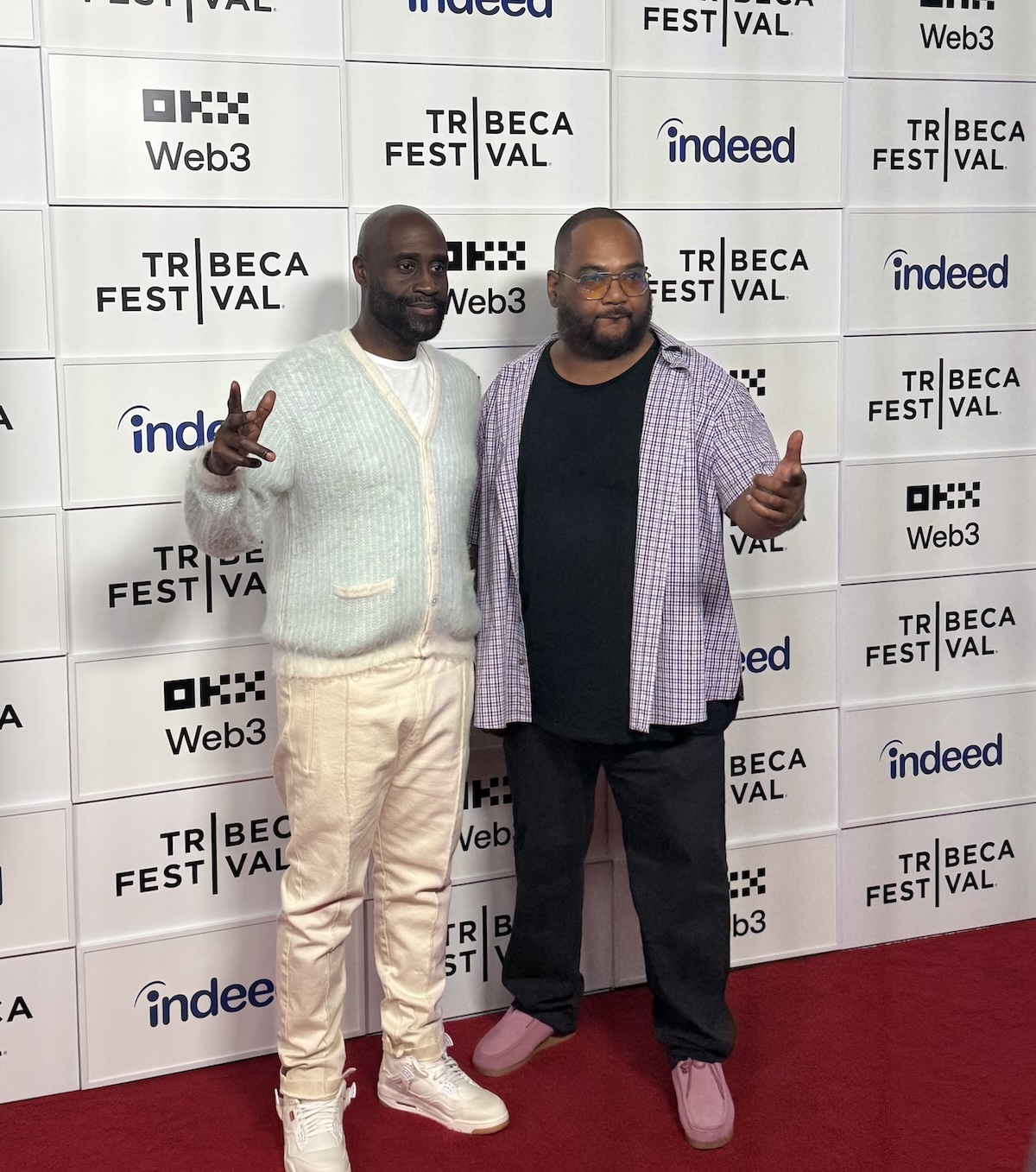 Kelvin "Posdnuos" Mercer and Vincent "Maseo" Mason. (Credit: Kyle Eustice)