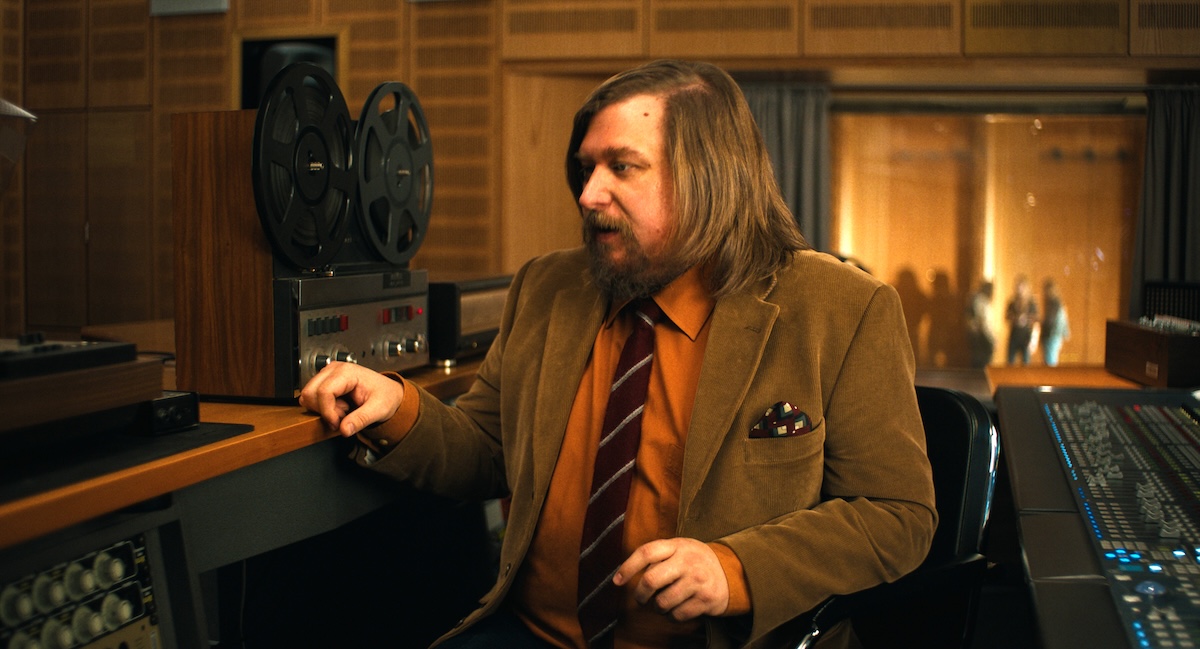 Michael Chernus as Michael Watts in a scene from Köln 75. (Courtesy of Zeitgeist Films / Kino Lorber)