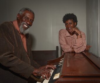 Robert Finley and Christy Johnson. (Credit: Jim Herrington)
