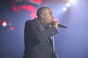 Nas at the 3rd annual Hip Hop Grandmaster Awards, hosted by the Paid in Full Foundation on October 18, 2025. (Credit: Jerry Metellus)