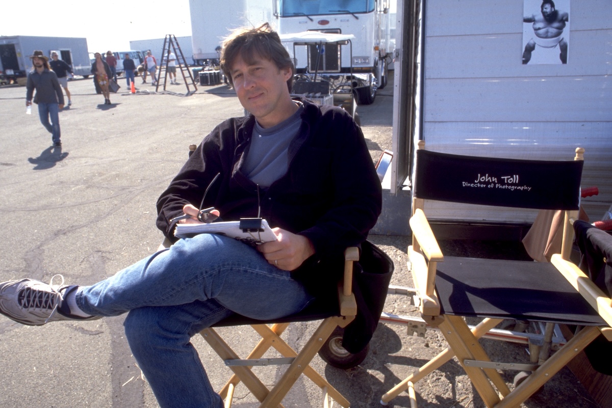Cameron Crowe on the set of Almost Famous. (Credit: Neal Preston)