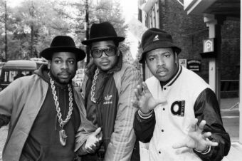 Run-DMC in 1987. (Credit: Wright, Nigel/Mirrorpix/Getty Images)