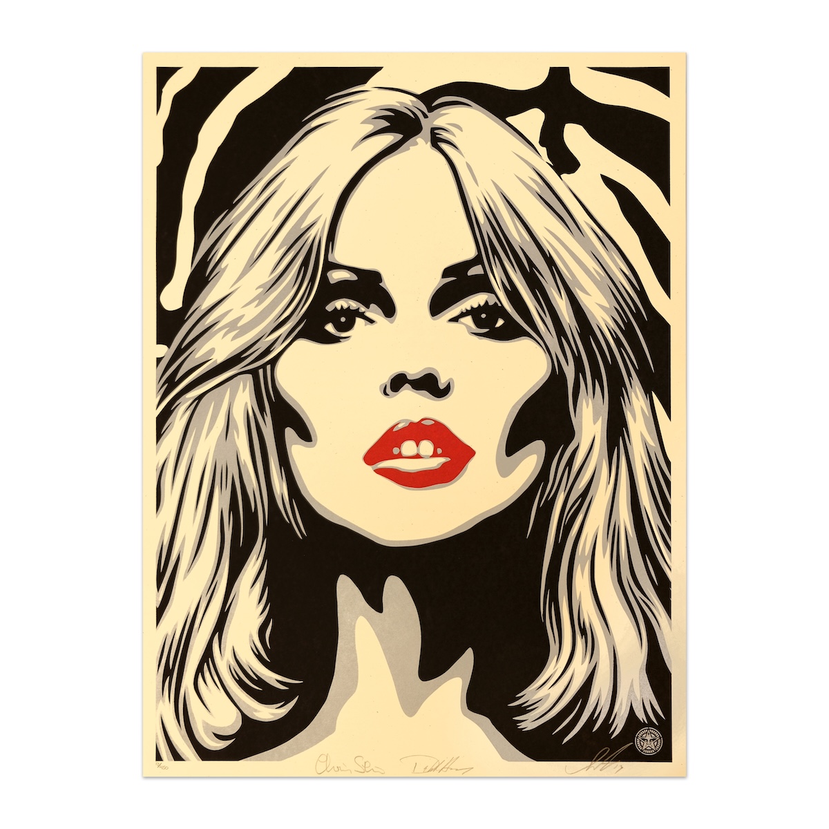 Debbie Harry. (Courtesy of Shepard Fairey/Beyond The Streets)