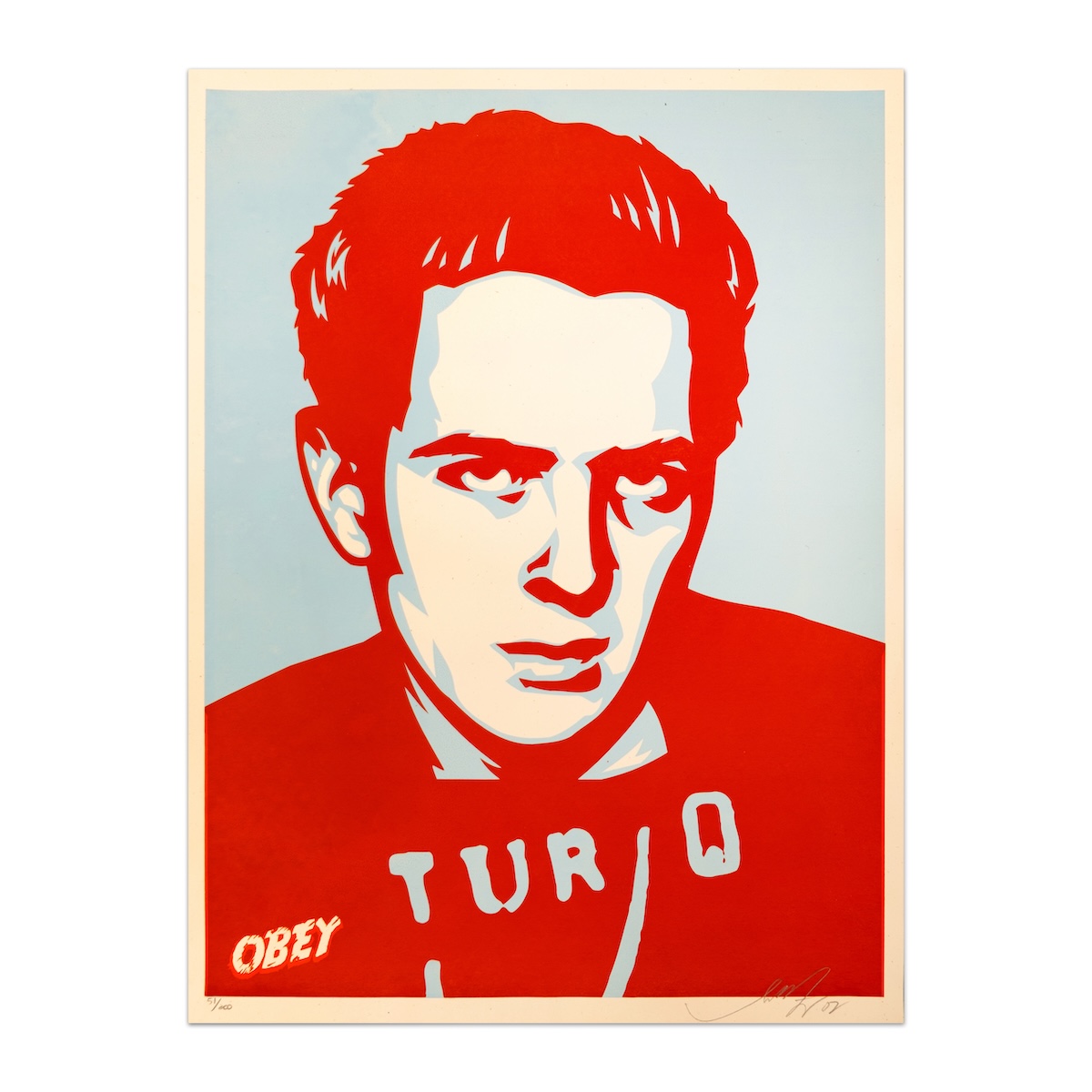 Joe Strummer. (Courtesy of Shepard Fairey/Beyond The Streets)