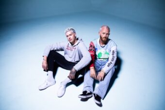 Travis Mills and Nick Gross of girlfriends. (Credit: All photos by Nathan James)