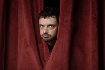 Jordan Benjamin, aka Grandson, backstage at the Bellwether in Los Angeles. Grandson had just released his third album, 'INERTIA.' (All photos by Steve Appleford)