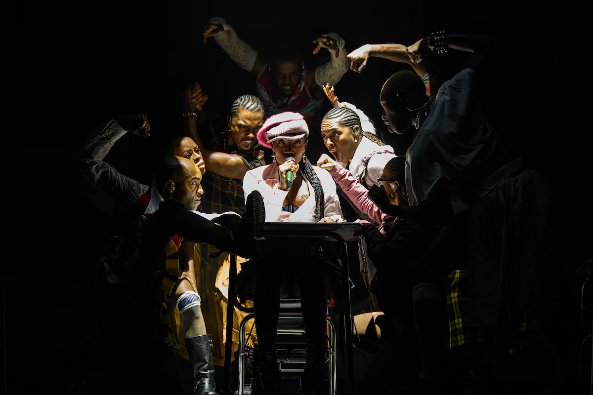 Doechii headlines at the Glastonbury Festival in 2025. (Credit: Leon Neal/Getty Images)