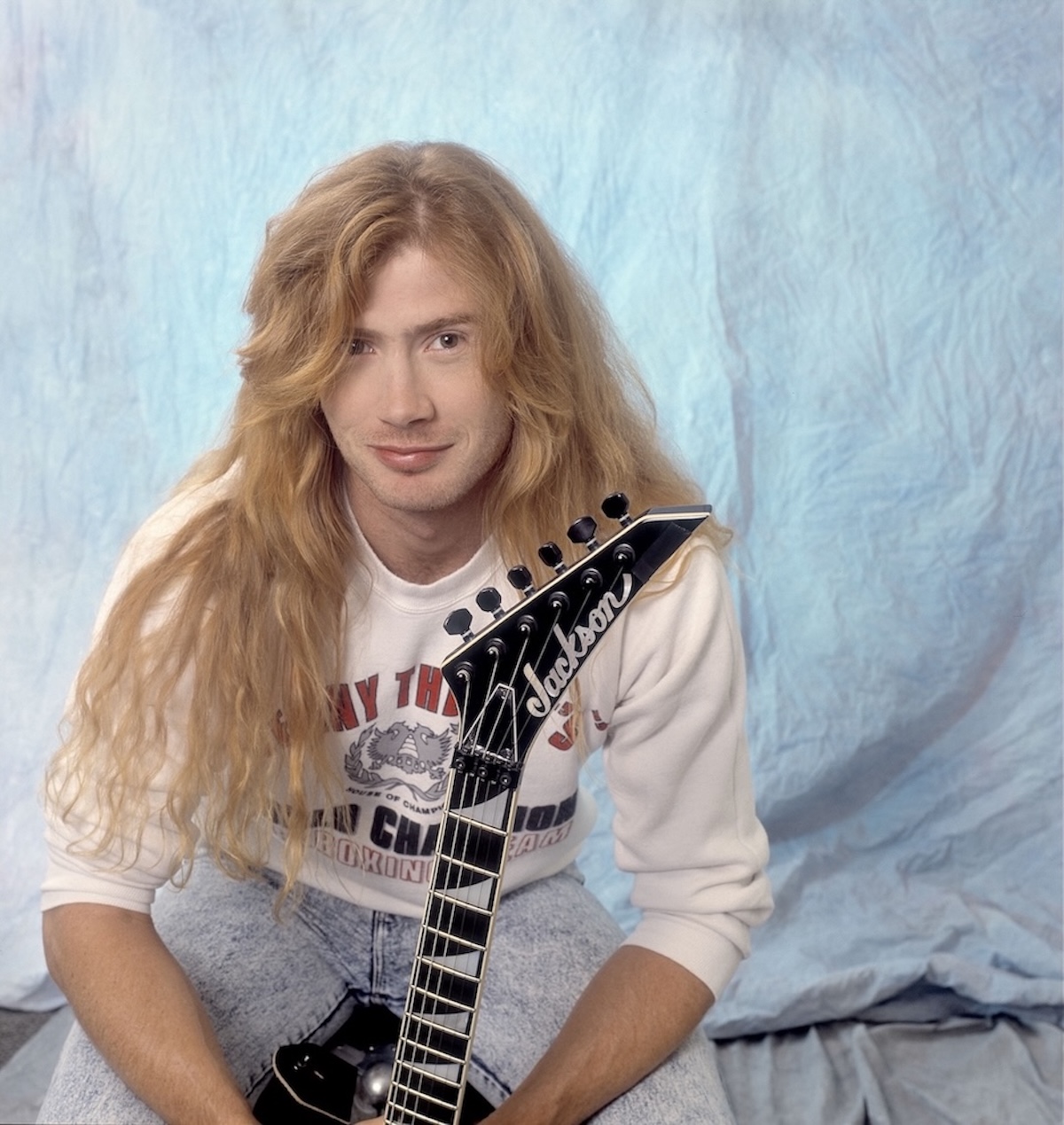 Dave Mustaine in 1988.  (Credit: Paul Natkin/Getty Images)