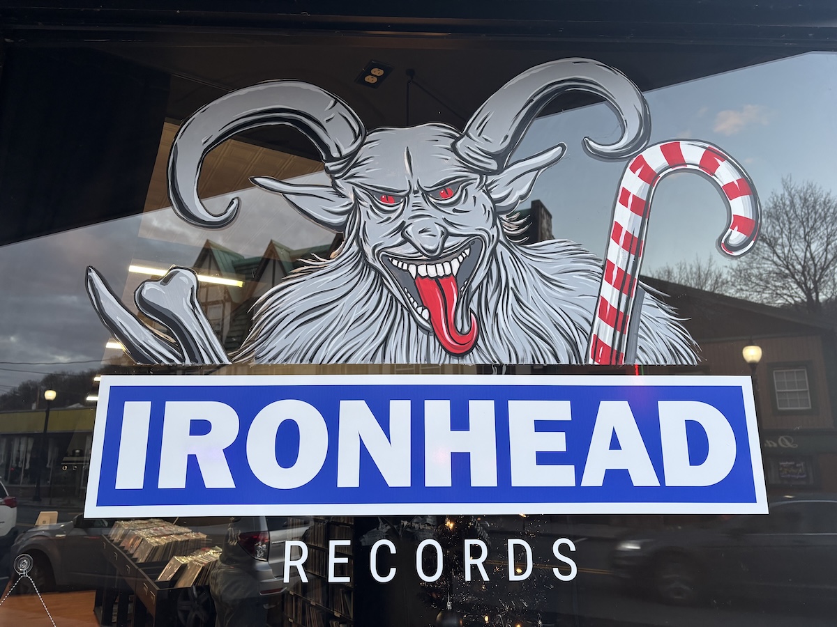 Ironhead Records in Port Jervis, New York. (All photos courtesy of Ironhead Records)