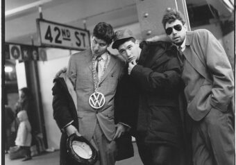 Beastie Boys in 1986. (Credit: Michel Delsol/Getty Images)