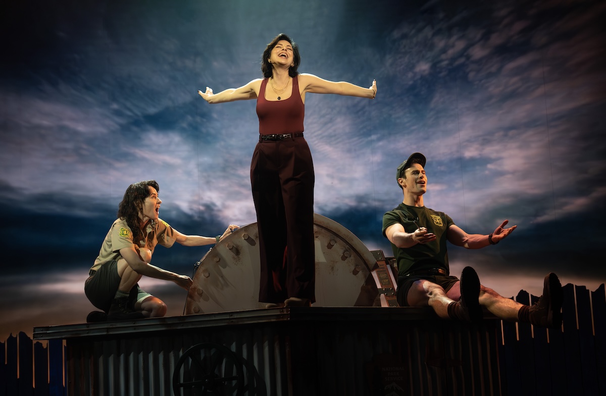 Beth Malone in 'Starstruck.' Music and Lyrics by Emily Saliers. At Bucks County Playhouse through March 21. (All photos by Joan Marcus)