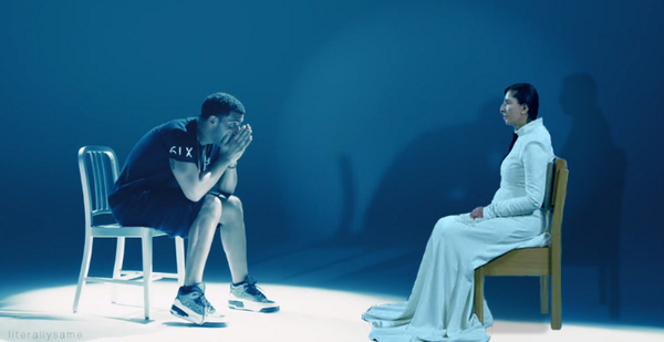 Drake Nicki Minaj Marina Abramovic Chair Anaconda Meme