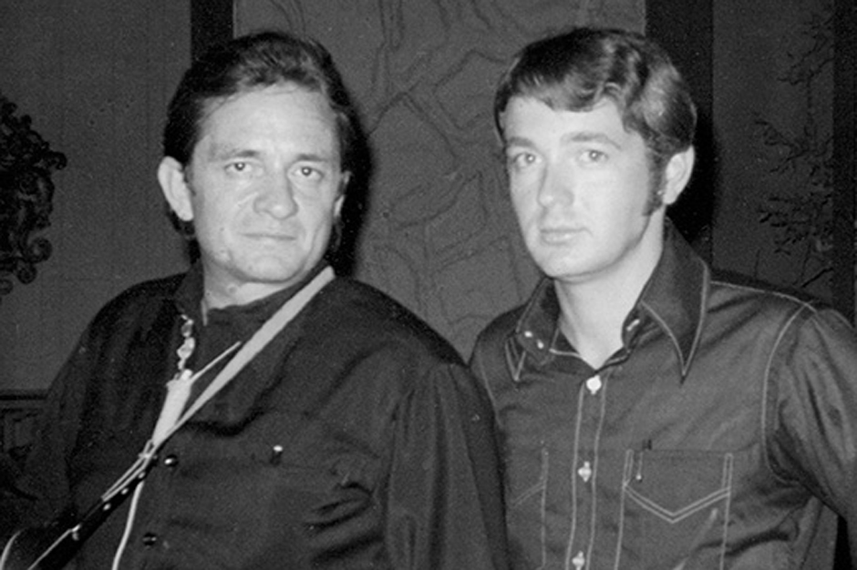Johnny Cash and Chance Martin