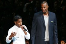 ASAP Rocky and Jason Collins 2013 MTV Video Music Awards