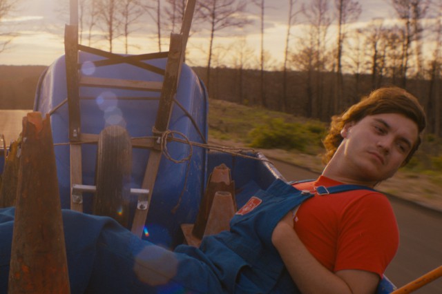 Emile Hirsch in 'Prince Avalanche'