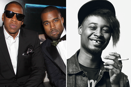 (Photo: Johnny Nunez/Getty, Jay/Kanye; J.R. Mankoff, Danny Brown)