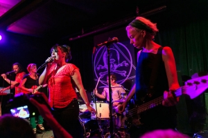 The Julie Ruin perform in Brooklyn, New York, June 13, 2013. / Photo by Greg Chow