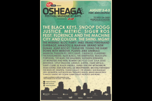 Osheaga 2012 Lineup