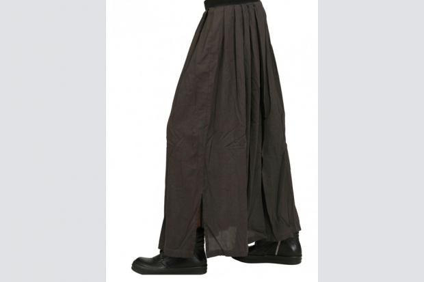 Silent by Damir Doma's Viscose Canvas Pleated Skirt