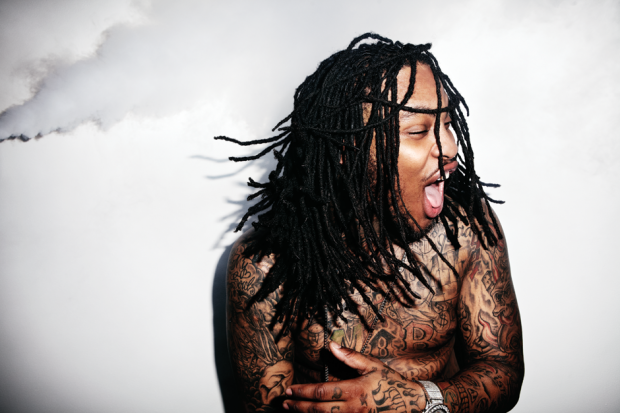 Waka Flocka Flame, shot by Jason Nocito for SPIN 