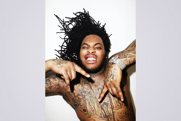 Waka Flocka Flame, shot by Jason Nocito for SPIN 