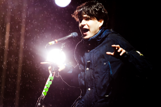 Ezra Koenig performs with Vampire Weekend / Photo by Kyle Dean Reinford