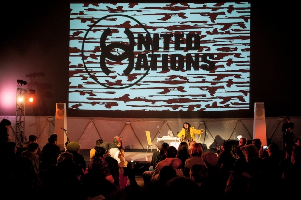 M.I.A. at MoMA / Photo by Ryan Muir