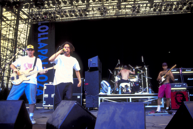 Rage Against the Machine at Lollapalooza '93, Stanhope, New Jersey / Photo by Steve Eichner/WireImage