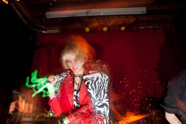 Karen O in Brooklyn / Photo by Lisa Corson