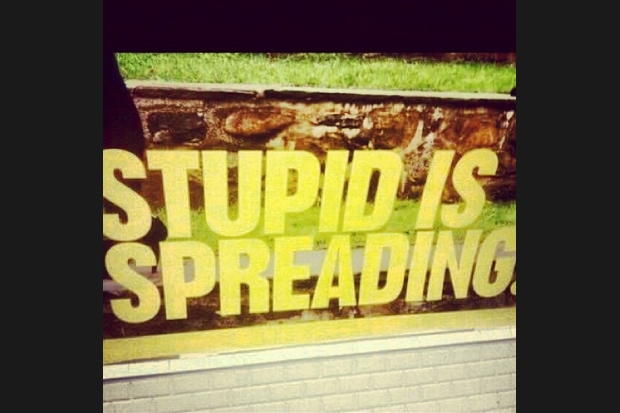 Rotella: "Stupid is spreading"