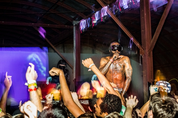 Death Grips / Photo by Ian Witlen