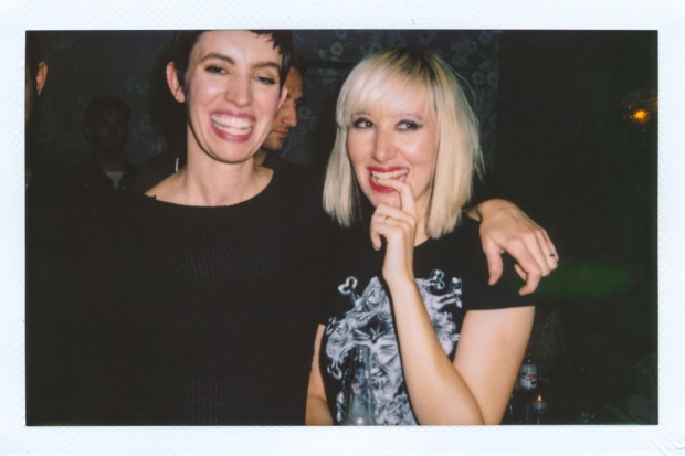 Christian Joy and Karen O. in Brooklyn, 2012 / Photo by Andrew St. Clair