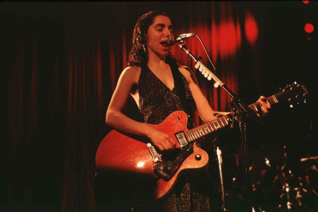 PJ Harvey in concert at Academy in New York City in 1993 /  Photo by Steve Eichner/WireImage