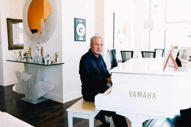 Moroder at his Los Angeles home, 2013 / Photo by Steven Taylor for SPIN