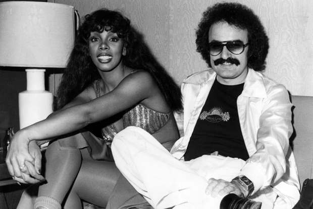 Moroder and Donna Summer, Italy, 1976 / Photo by Echoes/Redferns