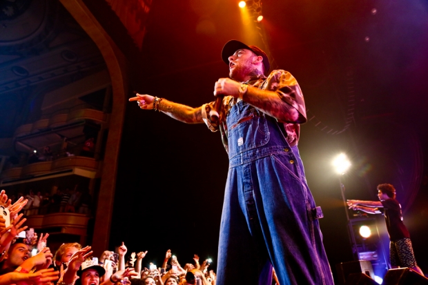 Mac Miller performs at Hammerstein Ballroom in New York City on July 16, 2013 / Photo by Krista Schlueter