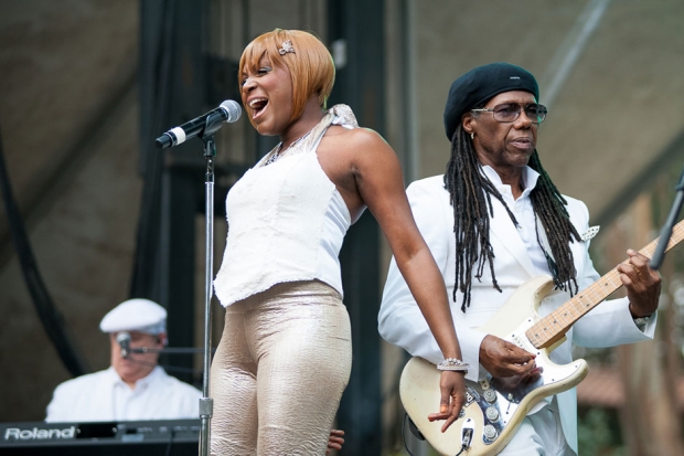 Chic featuring Nile Rodgers at Outside Lands, San Francisco, August 9, 2013 / Photo by Wilson Lee