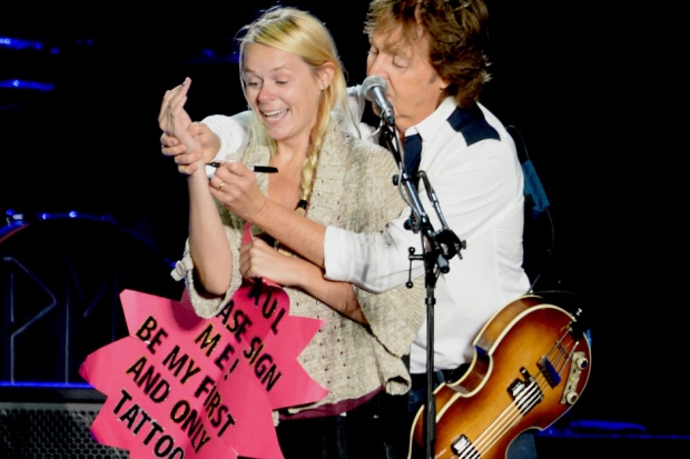 Paul McCartney at Outside Lands, San Francisco, August 9, 2013 / Photo by Getty Images