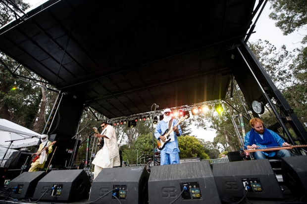 Bombino at Outside Lands, San Francisco, August 10, 2013 / Photo by Wilson Lee