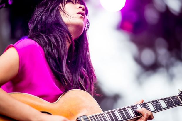 Thao & the Get Down Stay Down at Outside Lands, San Francisco, August 10, 2013 / Photo by Wilson Lee