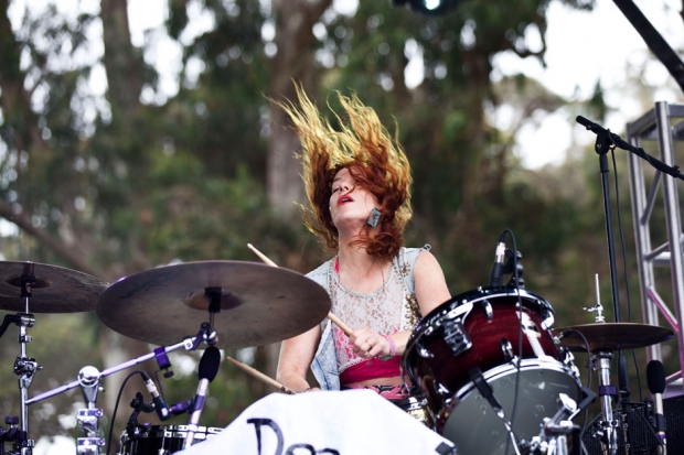 Deap Vally at Outside Lands, San Francisco, August 11, 2013 / Photo by Jolie Ruben