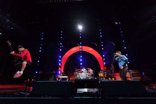 Red Hot Chili Peppers at Outside Lands, San Francisco, August 11, 2013 / Photo by Daniel Topete