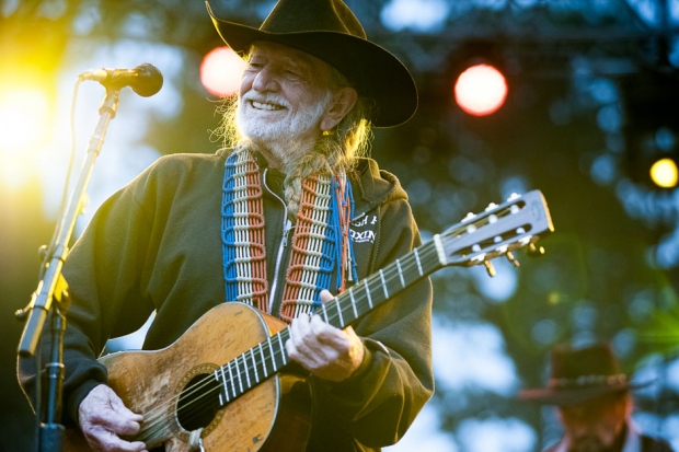 Willie Nelson at Outside Lands, San Francisco, August 11, 2013 / Photo by Wilson Lee