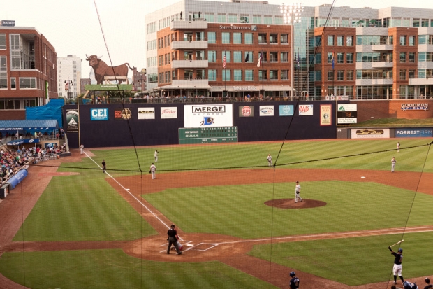 Merge night at the Durham Bulls Athletic Park / Photo by Jeremy M. Lange