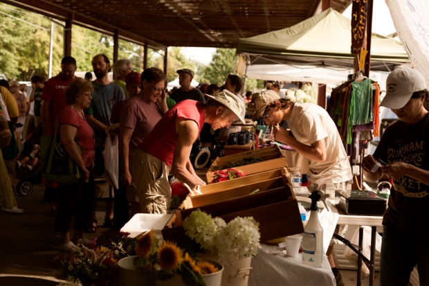 The Durham Farmer's Market / Photo by Jeremy M. Lange