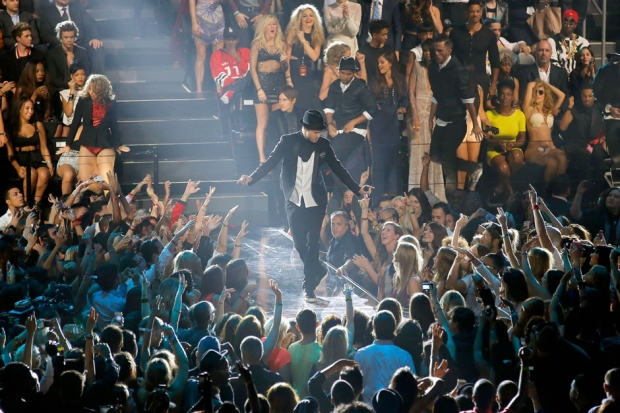 Justin Timberlake at the 2013 MTV Video Music Awards / Photo by Getty Images